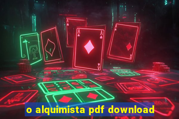 o alquimista pdf download